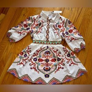 Commense Dress Colorful